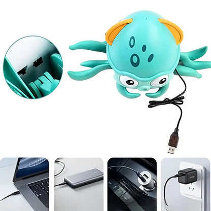 Puzajuća hobotnica sa muzikom i svetlima | CRAWLTOPUS