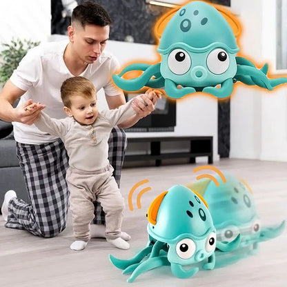 Puzajuća hobotnica sa muzikom i svetlima | CRAWLTOPUS