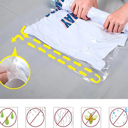 Samokompresione vakuumske kese – ušteda prostora do 80% bez usisivača