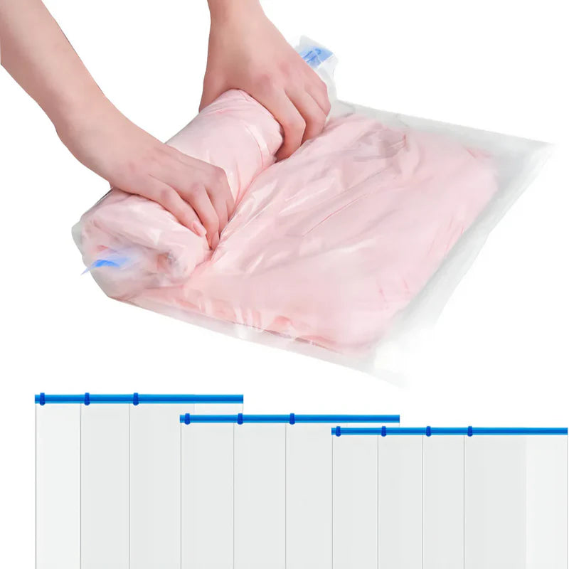 Samokompresione vakuumske kese – ušteda prostora do 80% bez usisivača