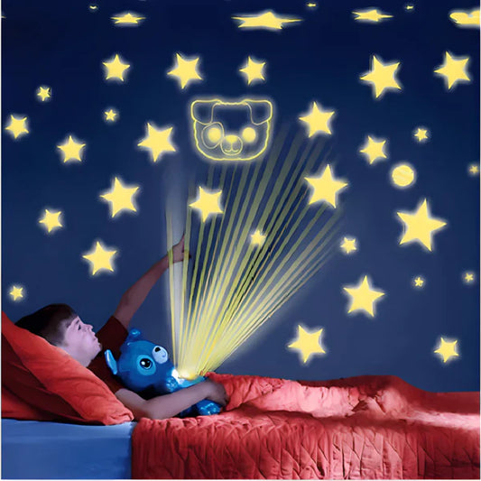 Čarobni plišani medvjedić sa projektorom za zvjezdano nebo