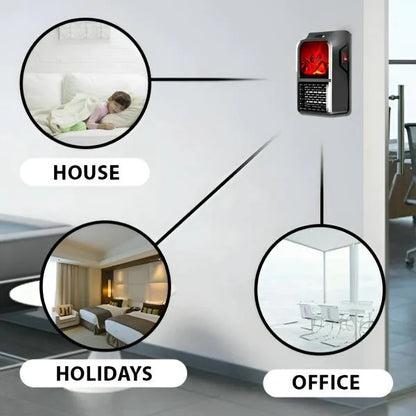 Prijenosni električni grijač | LUXIFLAME