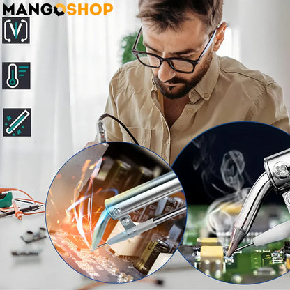 Lemilica – Pištolj za lemljenje sa automatskim dodavanjem kalaja (60W)