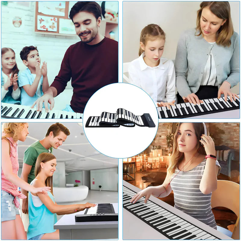 Prenosni klavir sa silikonskom tastaturom