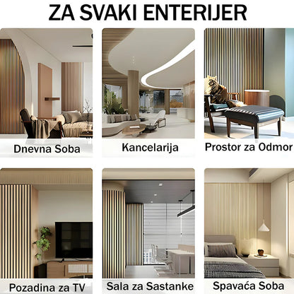 Samoljepljiva tapeta s efektom drveta (SET OD 2 KOMADA)