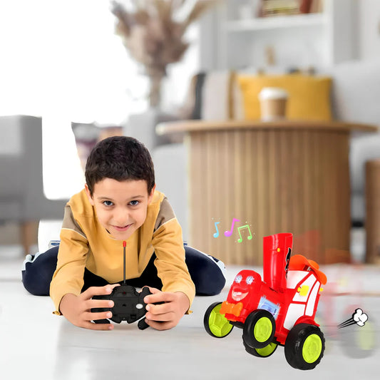 Traktor koji pleše na daljinsko upravljanje