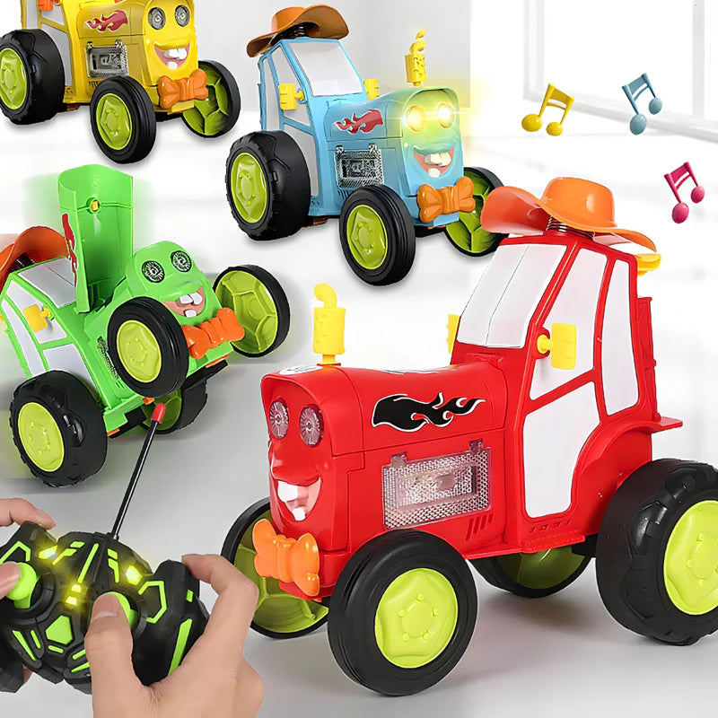 Traktor koji pleše na daljinsko upravljanje