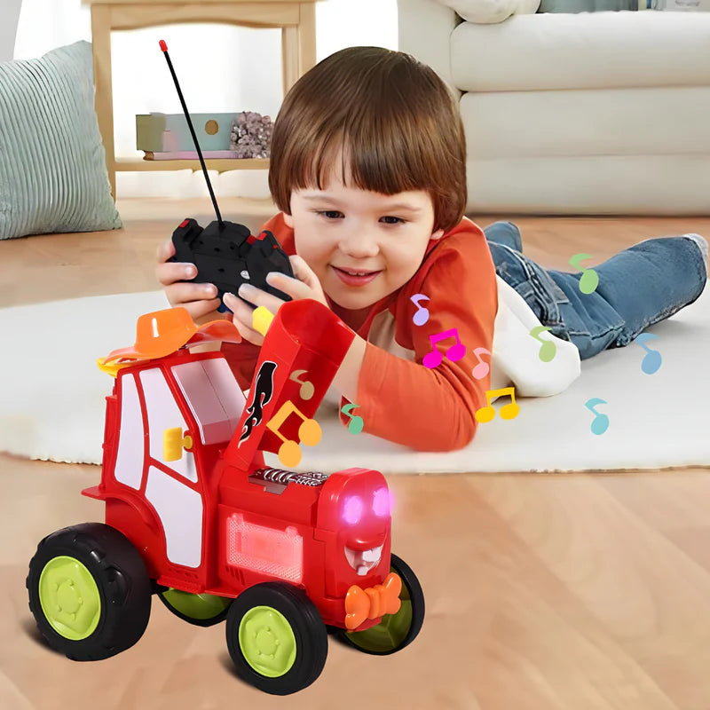 Traktor koji pleše na daljinsko upravljanje