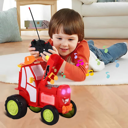 Traktor koji pleše na daljinsko upravljanje