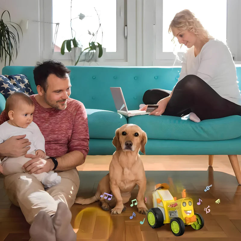 Traktor koji pleše na daljinsko upravljanje