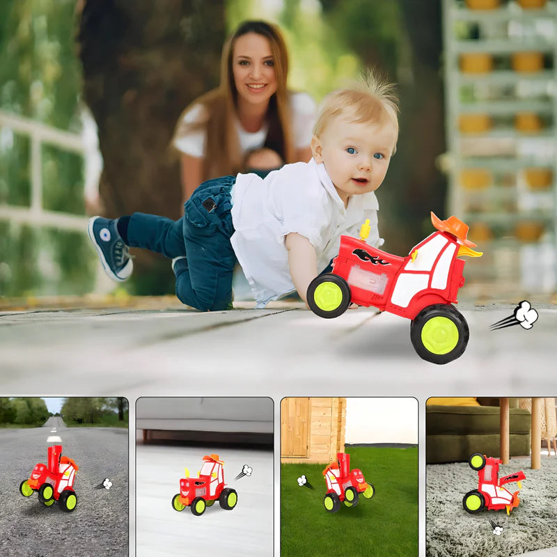 Traktor koji pleše na daljinsko upravljanje