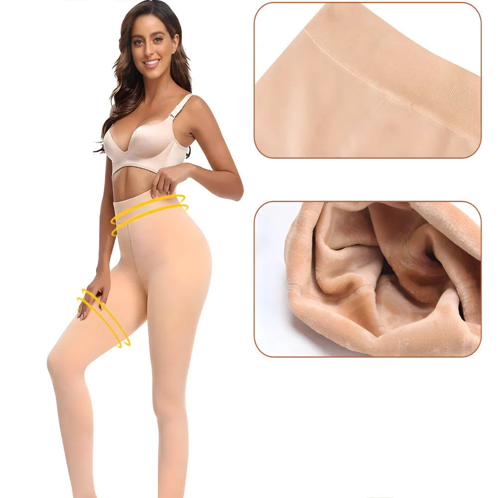 Univerzalne zimske termo helanke sa mekanom postavom koje griju do -10°C