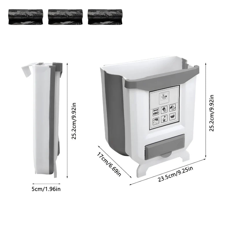 Viseća kanta za smeće sa kesama