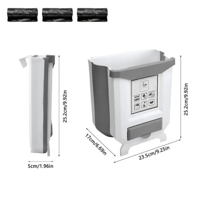 Viseća kanta za smeće sa kesama