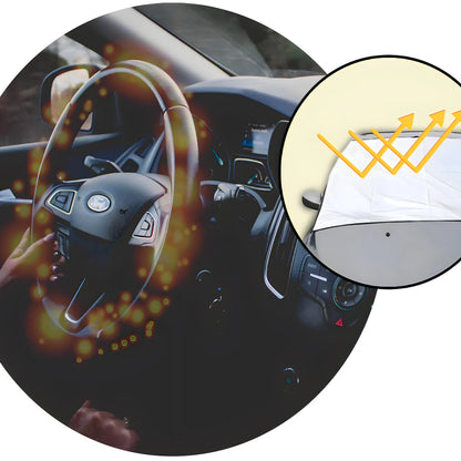 Pokrivač za šoferšajbnu - za ljeto i zimu