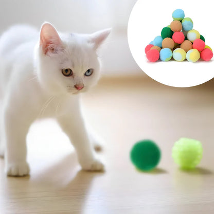 Igračka za mačke i male pse + podloga za hranjenje kućnih ljubimca + pištolj + loptice