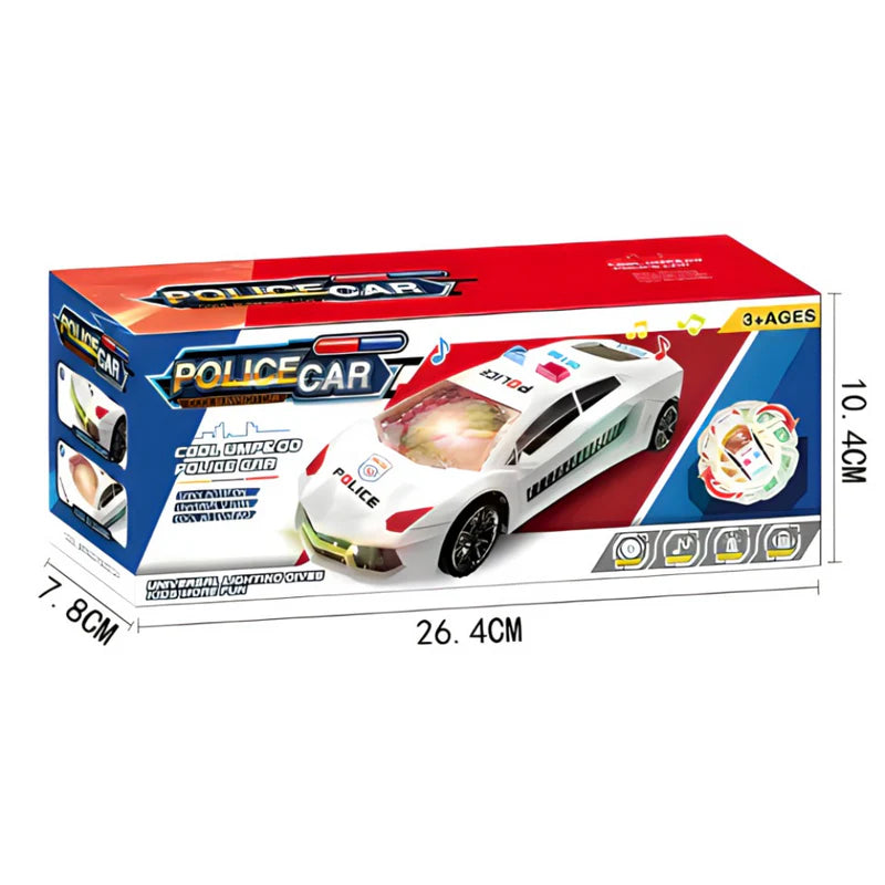 Policijski autić sa zvučnim i svjetlosnim efektima