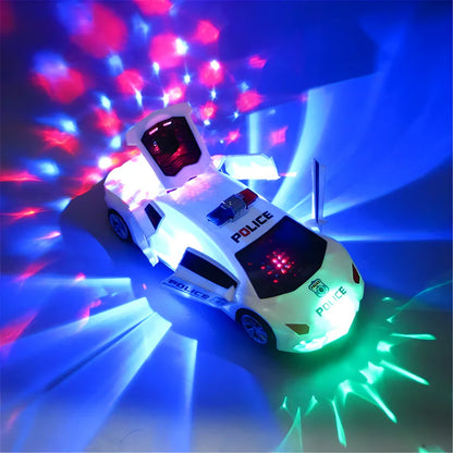 Policijski autić sa zvučnim i svjetlosnim efektima